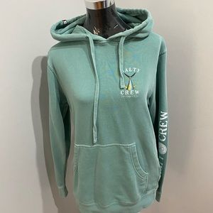 Green Salty Crew Hoodie